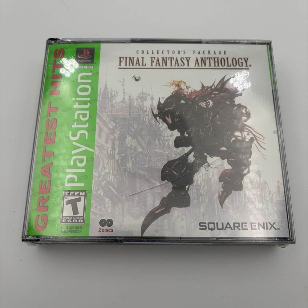 Final Fantasy Anthology Sony PlayStation 1 PS1 Video Game